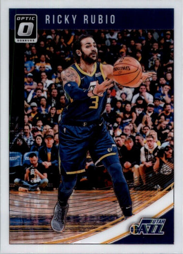 2018-19 Donruss Optic Ricky Rubio Utah Jazz #53