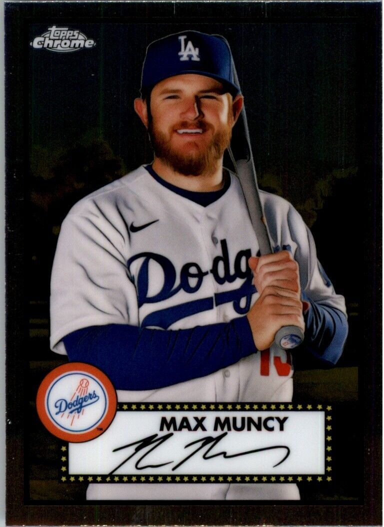 2021 Topps Chrome Platinum Anniversary Max Muncy Los Angeles Dodgers #228