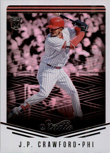 2018 Panini Chronicles Studio J.P. Crawford RC Philadelphia Phillies #9