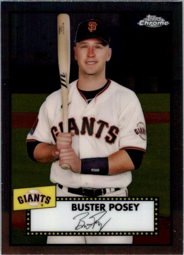 2021 Topps Chrome Platinum Anniversary Buster Posey San Francisco Giants #210