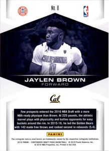 2016-17 Panini Contenders Draft Picks Class Reunion Jaylen Brown California