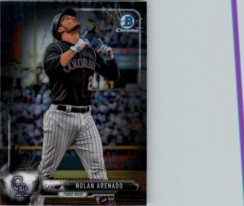 2017 Bowman Chrome Nolan Arenado Colorado Rockies #72