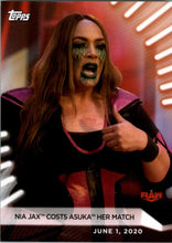 Load image into Gallery viewer, 2021 Topps WWE Women&#39;s Division Nia Jax #22