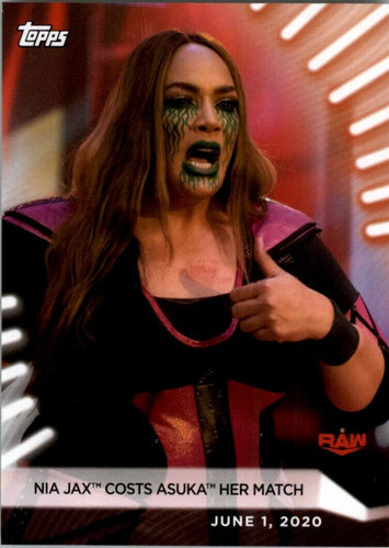 2021 Topps WWE Women's Division Nia Jax #22