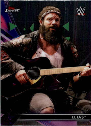 2021 Topps Finest WWE Elias not Ezekial #12
