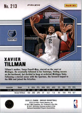 Load image into Gallery viewer, 2020-21 Panini Mosaic Xavier Tillman RC Memphis Grizzlies #213 Pink Camo