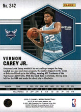 Load image into Gallery viewer, 2020-21 Panini Mosaic Vernon Carey Jr. RC Charlotte Hornets #242