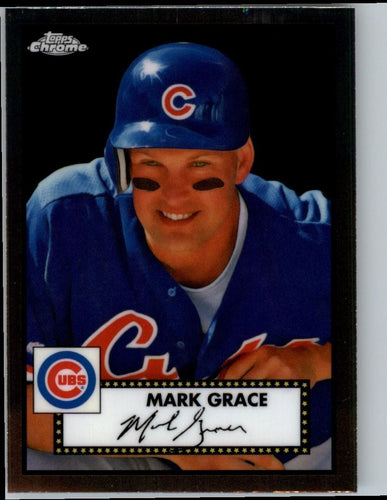 2021 Topps Chrome Platinum Anniversary Mark Grace Chicago Cubs #547