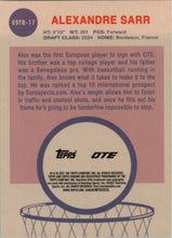 Load image into Gallery viewer, 2021-22 Topps Now Overtime Elite Alexandre Sarr RC #D13