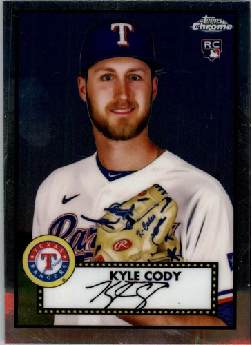 2021 Topps Chrome Platinum Anniversary Kyle Cody RC Texas Rangers #117
