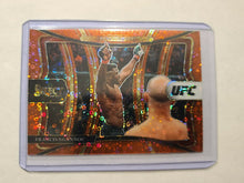 Load image into Gallery viewer, 2021 Panini Select UFC FRANCIS NGANNOU Red Disco Prizm /199 #120 Premier Level