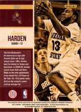 Load image into Gallery viewer, 2016-17 Panini Contenders Draft Picks Old School Colors James Harden Arizona