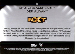 2021 Topps WWE Women's Division Shotzi #48
