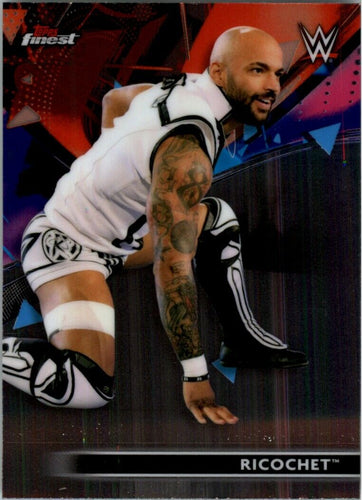 2021 Topps Finest WWE Ricochet #33
