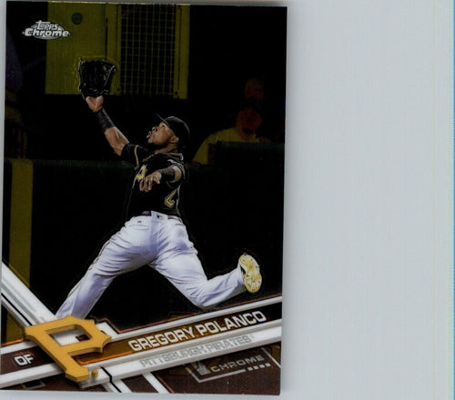 2017 Topps Chrome Gregory Polanco Pittsburgh Pirates #62