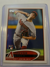 Load image into Gallery viewer, Trevor Bauer 2012 Topps Traded Rookie Lot US212 US213