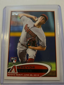 Trevor Bauer 2012 Topps Traded Rookie Lot US212 US213