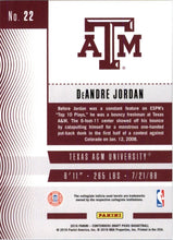 Load image into Gallery viewer, 2016-17 Panini Contenders Draft Picks Championship Ticket DeAndre Jordan Texas