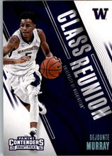 Load image into Gallery viewer, 2016-17 Panini Contenders Draft Picks Class Reunion Dejounte Murray Washington