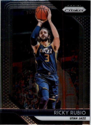 2018-19 Panini Prizm Ricky Rubio Utah Jazz #133