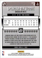 Load image into Gallery viewer, 2018-19 Donruss Spencer Dinwiddie Brooklyn Nets #106
