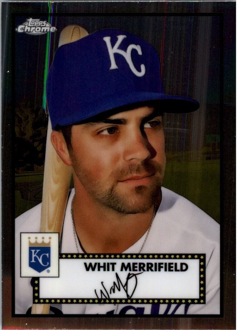 2021 Topps Chrome Platinum Anniversary Whit Merrifield Kansas City Royals #198