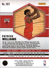 Load image into Gallery viewer, 2020-21 Panini Mosaic Patrick Williams RC Chicago Bulls #267