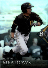 Load image into Gallery viewer, 2014 Bowman Platinum Prospects Austin Meadows Pittsburgh Pirates #BPP39