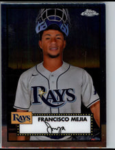 Load image into Gallery viewer, 2021 Topps Chrome Platinum Anniversary Francisco Mejia Tampa Bay Rays #470