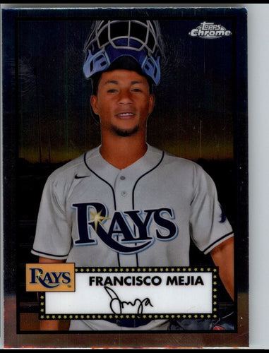 2021 Topps Chrome Platinum Anniversary Francisco Mejia Tampa Bay Rays #470