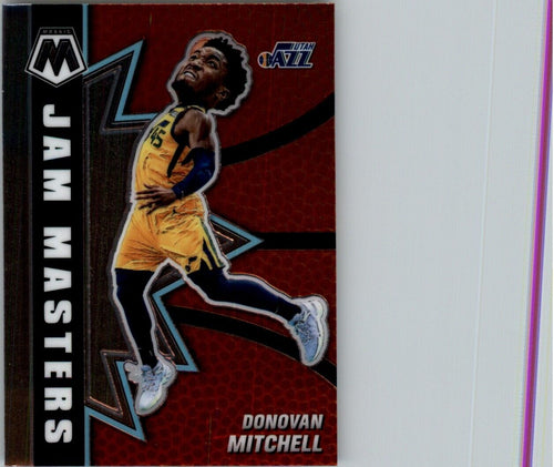 2020-21 Panini Mosaic Jam Masters Donovan Mitchell Utah Jazz #7