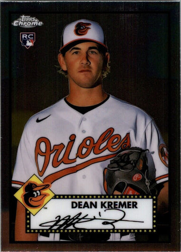 2021 Topps Chrome Platinum Anniversary Dean Kremer Baltimore Orioles #26