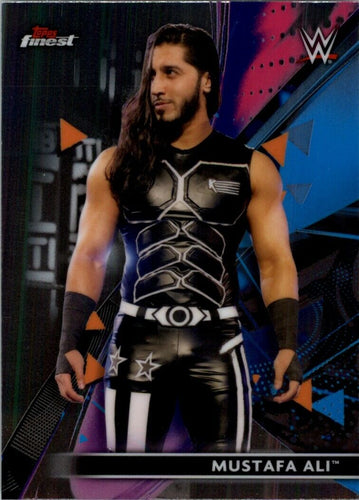 2021 Topps Finest WWE Mustafa Ali #23