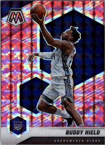 2020-21 Panini Mosaic Buddy Hield Sacramento Kings #67 Pink Camo