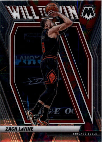 2021-22 Panini Mosaic Zach LaVine Chicago Bulls #9