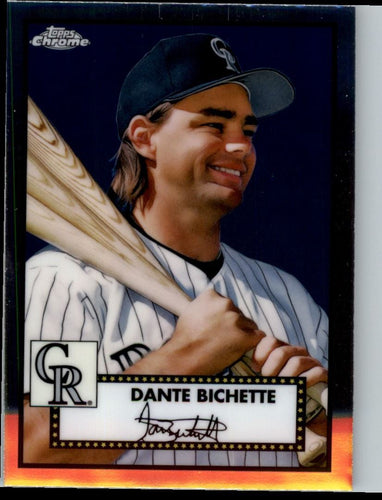 2021 Topps Chrome Platinum Anniversary Dante Bichette Colorado Rockies #597