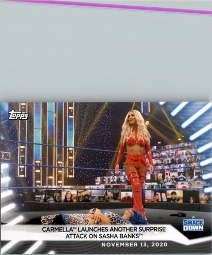 2021 Topps WWE Women's Division Carmella #95