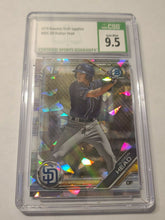 Load image into Gallery viewer, 2019 Bowman Chrome Draft Sapphire Hudson Head 1ST Bowman CSG 9.5 GEM MINT
