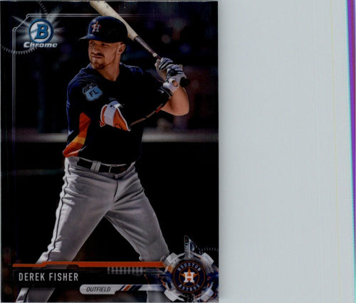 2017 Bowman Chrome Prospects Derek Fisher Houston Astros #BCP171