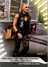 Load image into Gallery viewer, 2021 Topps WWE Women&#39;s Division Rhea Ripley #72