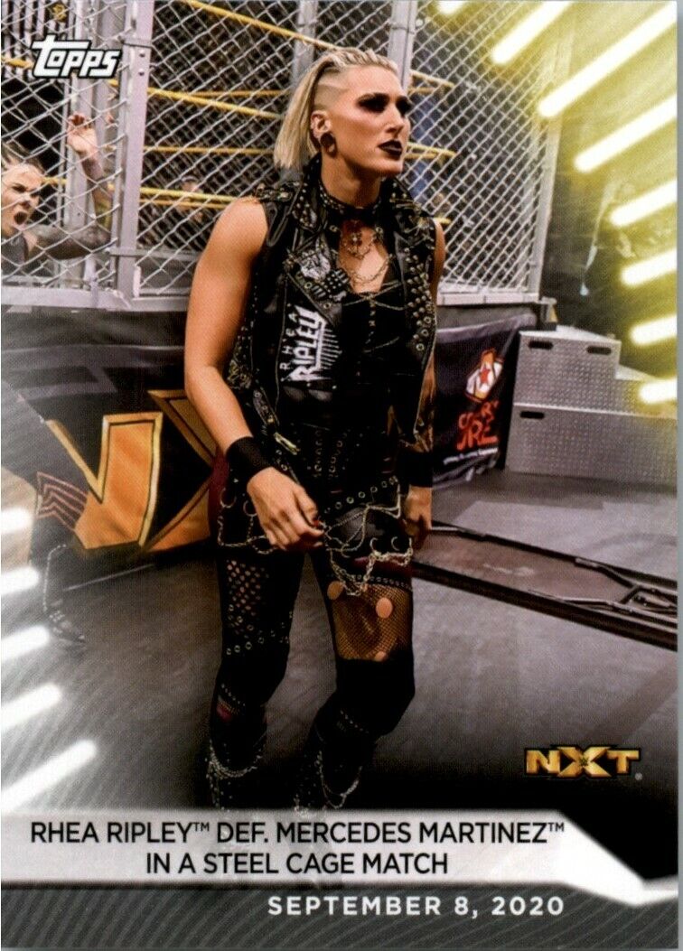 2021 Topps WWE Women's Division Rhea Ripley #72