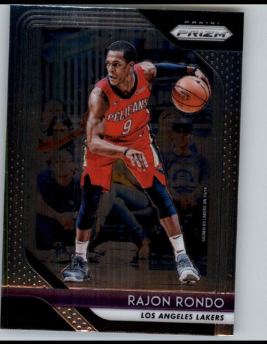 2018-19 Panini Prizm Rajon Rondo Los Angeles Lakers #36