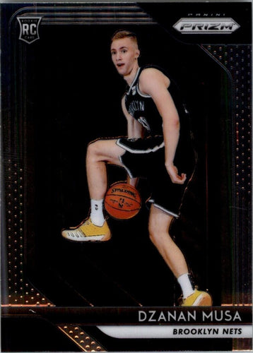 2018-19 Panini Prizm Dzanan Musa RC Brooklyn Nets #198
