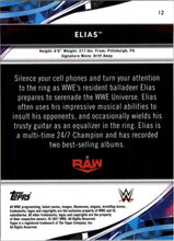 Load image into Gallery viewer, 2021 Topps Finest WWE Elias not Ezekial #12