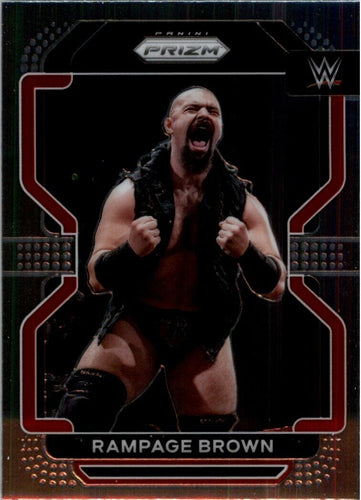 2022 Panini WWE Prizm Rampage Brown #109