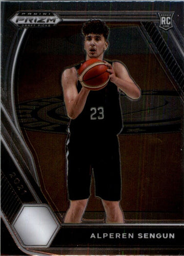 2021-22 Panini Prizm Draft Alperen Sengun Auto Besiktas J.K. #FRA-AS