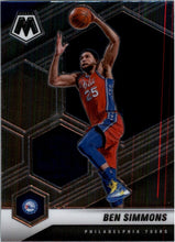 Load image into Gallery viewer, 2020-21 Panini Mosaic Ben Simmons Philadelphia 76ers #104