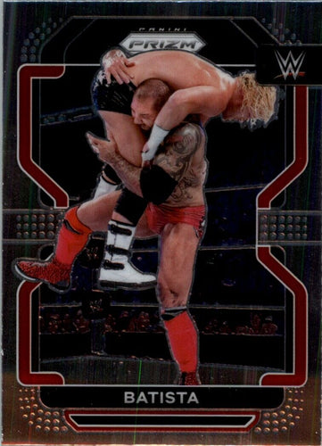 2022 Panini WWE Prizm Batista #196