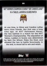 Load image into Gallery viewer, 2021 Topps WWE Women&#39;s Division io Sharai #88