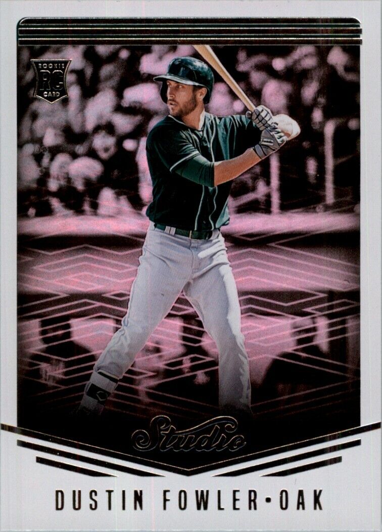 2018 Panini Chronicles Studio Dustin Fowler RC Oakland Athletics #2